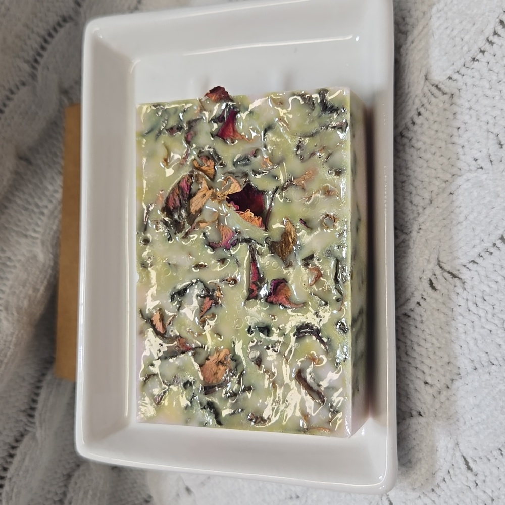 LAST 1! Hand Crafted Sandalwood Rose Shea Butter Soap 4oz Bar - Picture 9 of 9